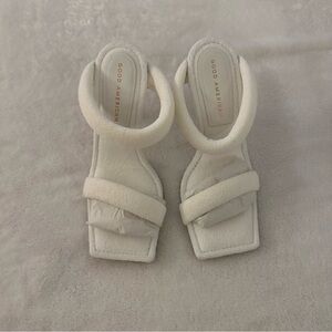 Good Amercian French Terry Heels Size 7